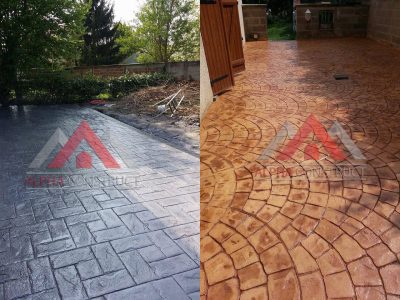Béton imprimé pour vos allées ou terrasses