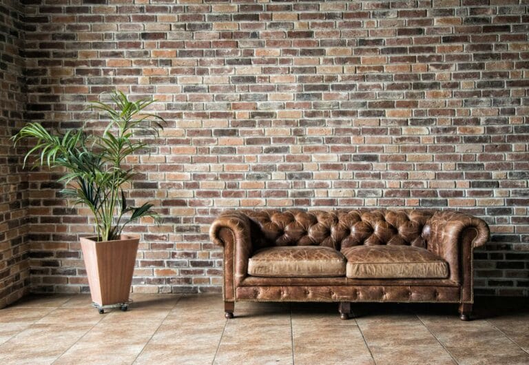 canape 2 places en cuir design chasterfield original