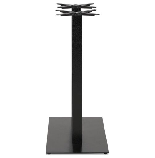 Base de table NERO DOUBLE 100 en metal peint noir 2