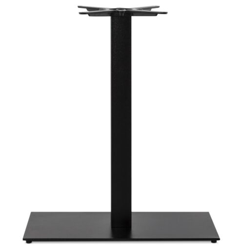 Base table NERO XL 90 metal noir 1