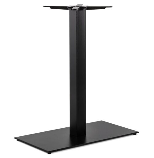 Base table NERO XL 90 métal noir