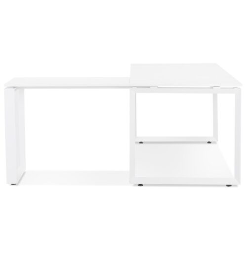 Bureau dangle design BAKUS Bois metal blanc 160 cm 2