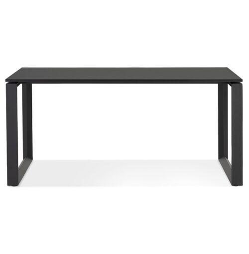 Bureau design BAKUS bois et metal noir 160x80 cm 1