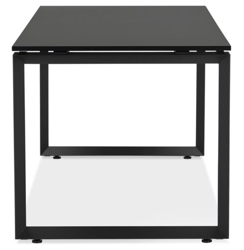 Bureau design BAKUS bois et metal noir 160x80 cm 2