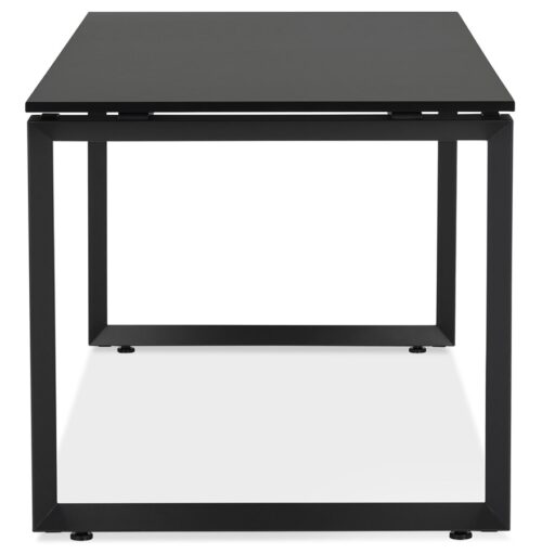 Bureau design BAKUS boismetal noir 120x60 cm 2