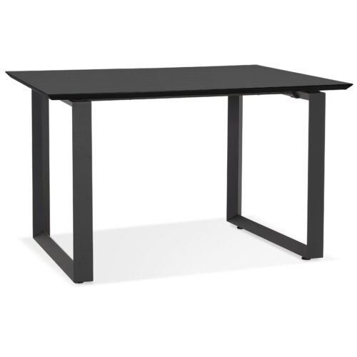 Bureau direction GIMINI bois & métal noir – 130×70 cm