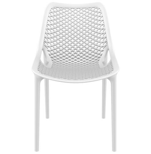 Chaise blanche BLOW moderne en plastique 1