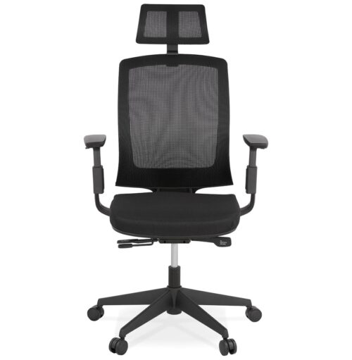 Chaise de bureau EXTRA ergonomique noire 2