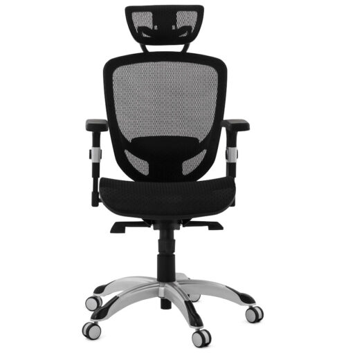 Chaise de bureau ergonomique TYPHON noire 2