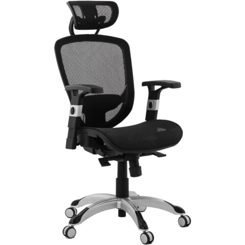 Chaise de bureau ergonomique TYPHON noire