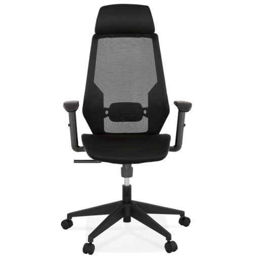 Chaise de bureau ergonomique noire VEKTOR Design optimal 1