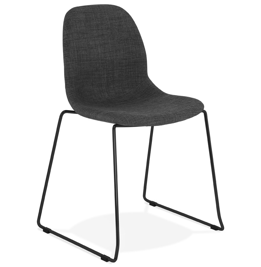 Chaise design DISTRIKT gris foncé