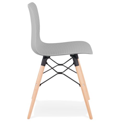 Chaise design grise scandinave TONIC 2