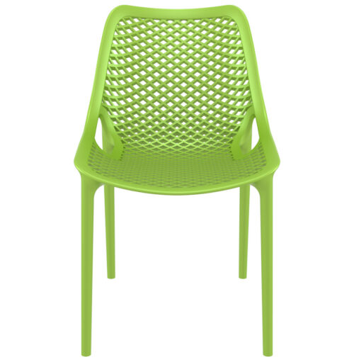 Chaise verte BLOW moderne en plastique 1