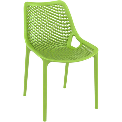 Chaise verte BLOW moderne en plastique