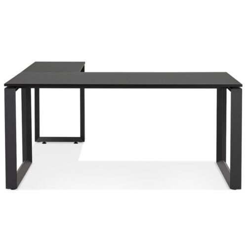 Coin bureau BAKUS design boismetal noir 160 cm 1