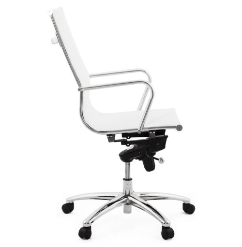 Fauteuil bureau AIR blanc modernise 2