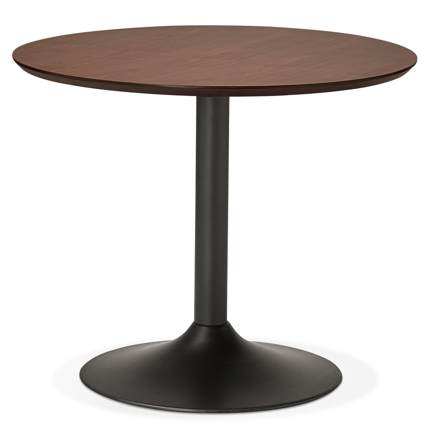 Petite table ronde CHEF bois Noyer - Ø 90 cm