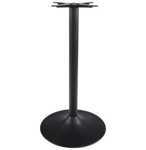 Pied table BLAK 110 metal noir 1