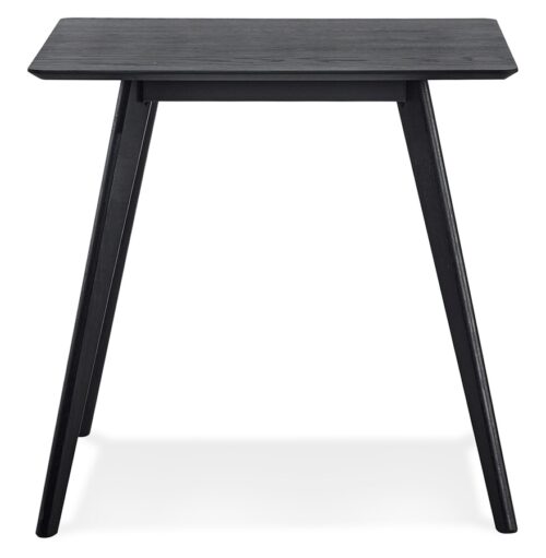 Table a manger GENIUS noire 80x80 cm 1