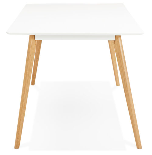 Table a manger MADY blanche style scandinave 200x90 cm 2