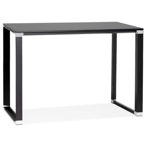 Table bar XLINE HIGH bois noir – 140×70 cm