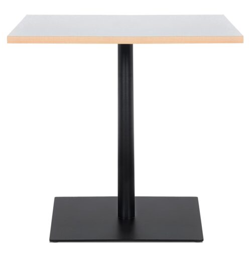 Table carree FUSION SQUARE blanche 80x80 cm 1