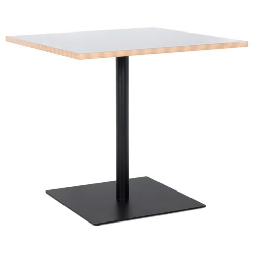 Table carrée FUSION SQUARE blanche – 80×80 cm