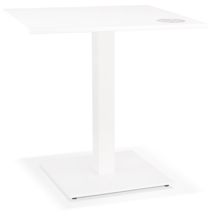 Table carrée MUFFIN blanche - 68x68 cm