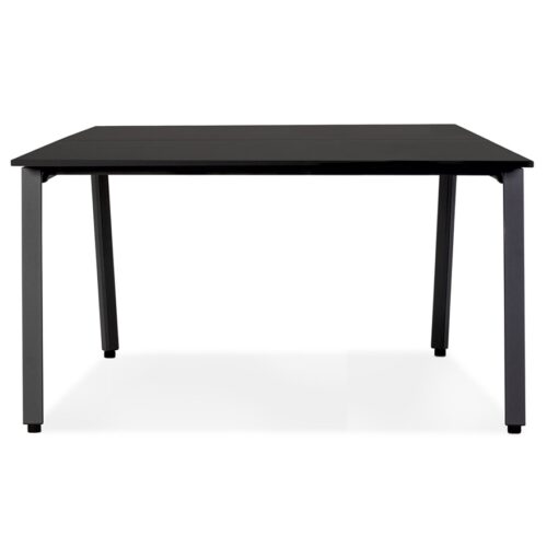 Table de reunion AMADEUS SQUARE noir 160x160 cm 1