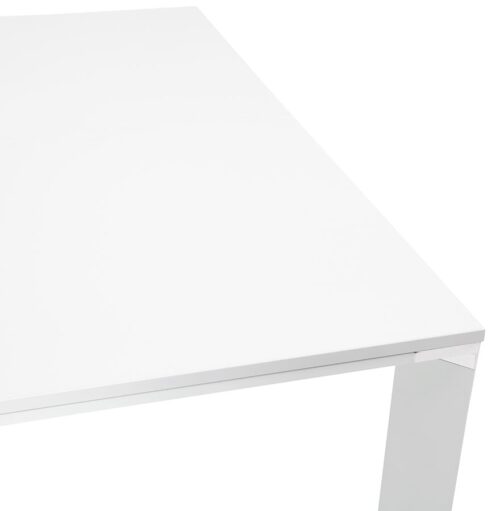 Table de reunion blanche XLINE SQUARE 160x160 cm 2