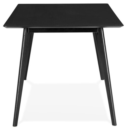 Table design en bois noir BARISTA 180x90 cm 2