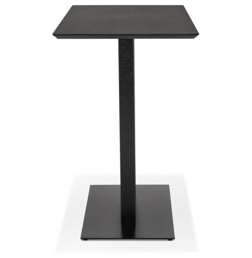 Table haute design ZUMBA BAR noire metal noir 150x70 cm 2