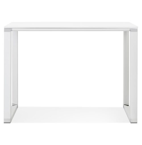 Table haute en bois blanc XLINE HIGH TABLE 140x70 cm 1