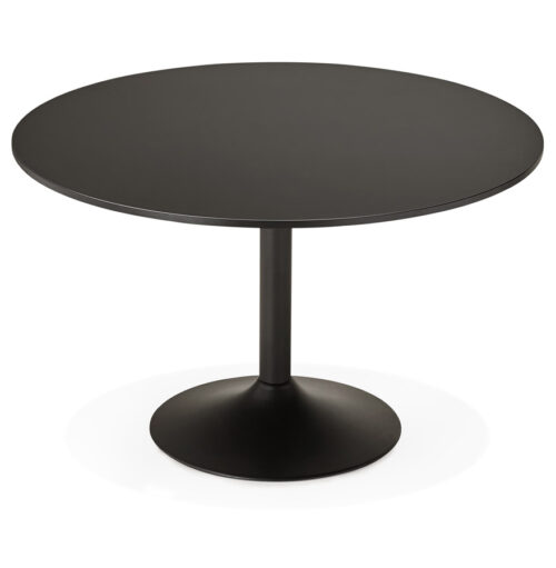 Table ronde ATLANTA noire O 120 cm 2