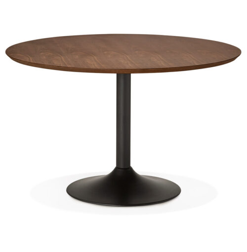 Table ronde CHEF en bois Noyer - Ø 120 cm