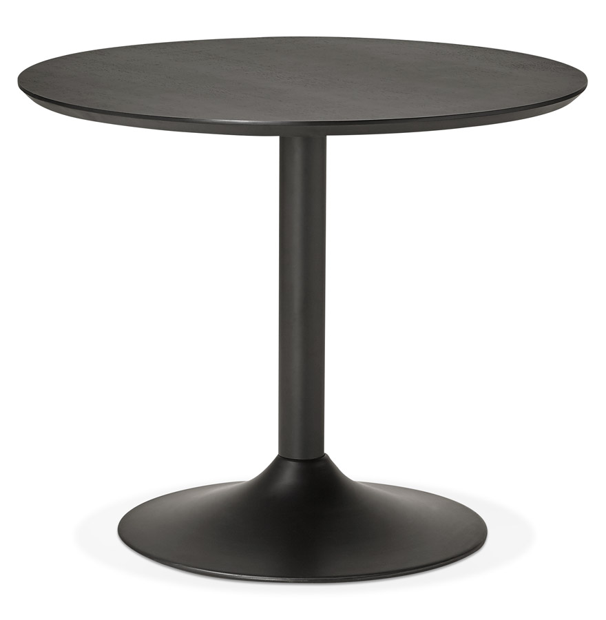 Table ronde CHEF noir Ø90 cm