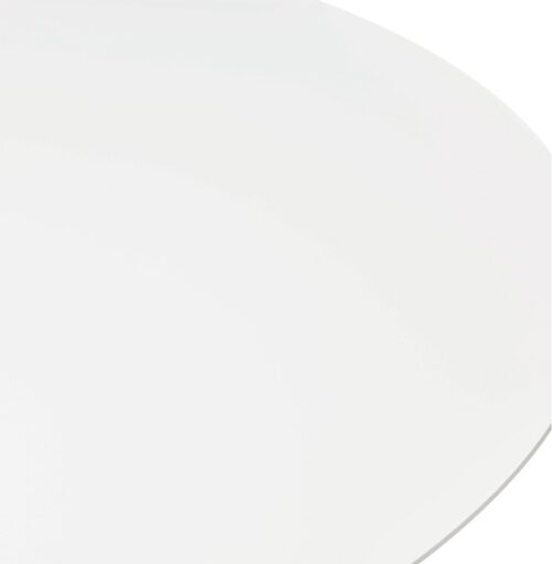 Table ronde design GLOBO blanche O120 cm 1