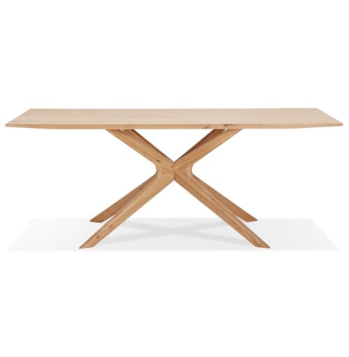 Table salle a manger MANITOU chene massif 195x95 cm 1