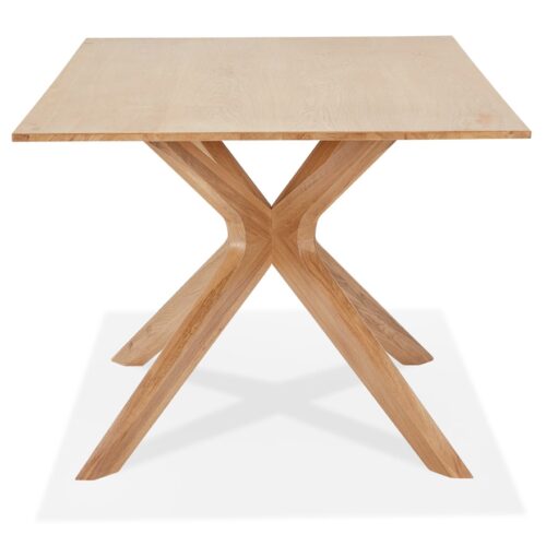 Table salle a manger MANITOU chene massif 195x95 cm 2