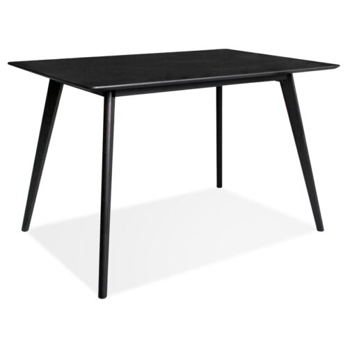 Table/bureau design MARIUS noir – 120×80 cm