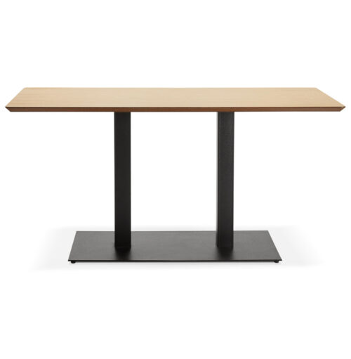 Tablebureau design ZUMBA bois naturel 150x70 cm 1