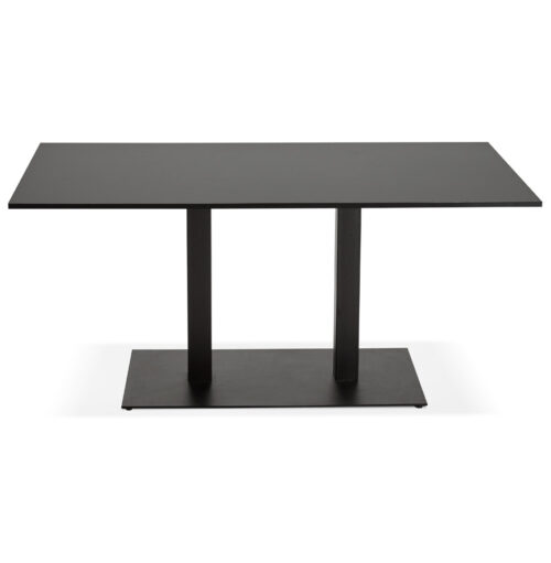 Tablebureau design noir AUSTIN 160x80 cm 1