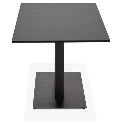 Tablebureau design noir AUSTIN 160x80 cm 2