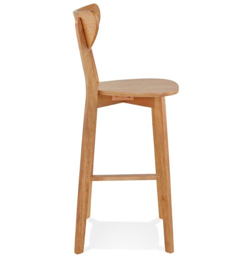 Tabouret LEONARDO bois naturel lot de 2 Prix unitaire 2