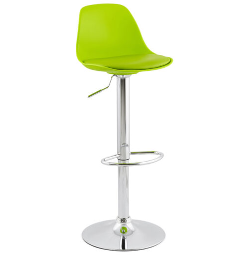 Tabouret PRINCES vert réglable