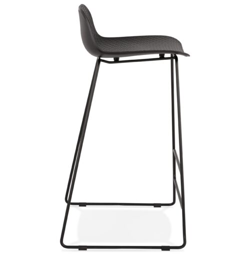 Tabouret de bar BABYLOS noir Style moderne 2