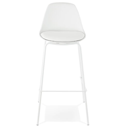 Tabouret de bar COOKIE blanc industriel 1