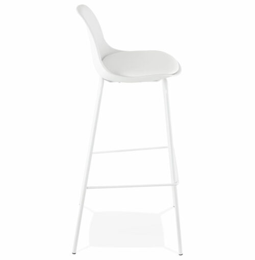 Tabouret de bar COOKIE blanc industriel 2