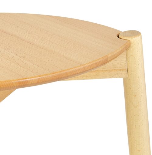 Tabouret haut TIARA frene naturel 2